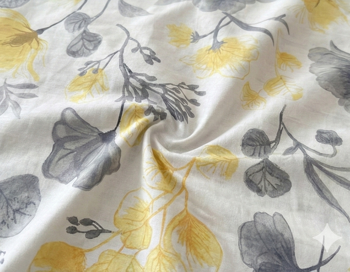 Soft Flora Bed sheets - 5 pieces