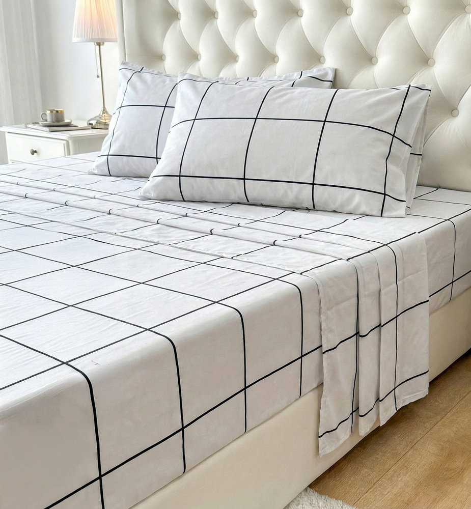 Classic Lines Bed sheets - 5 pieces