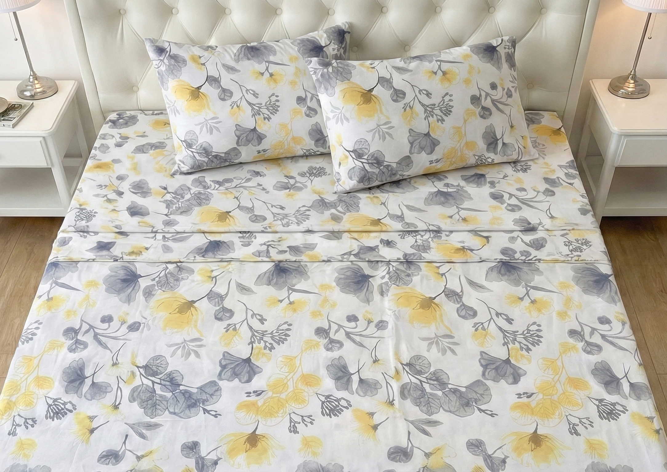 Soft Flora Bed sheets - 5 pieces