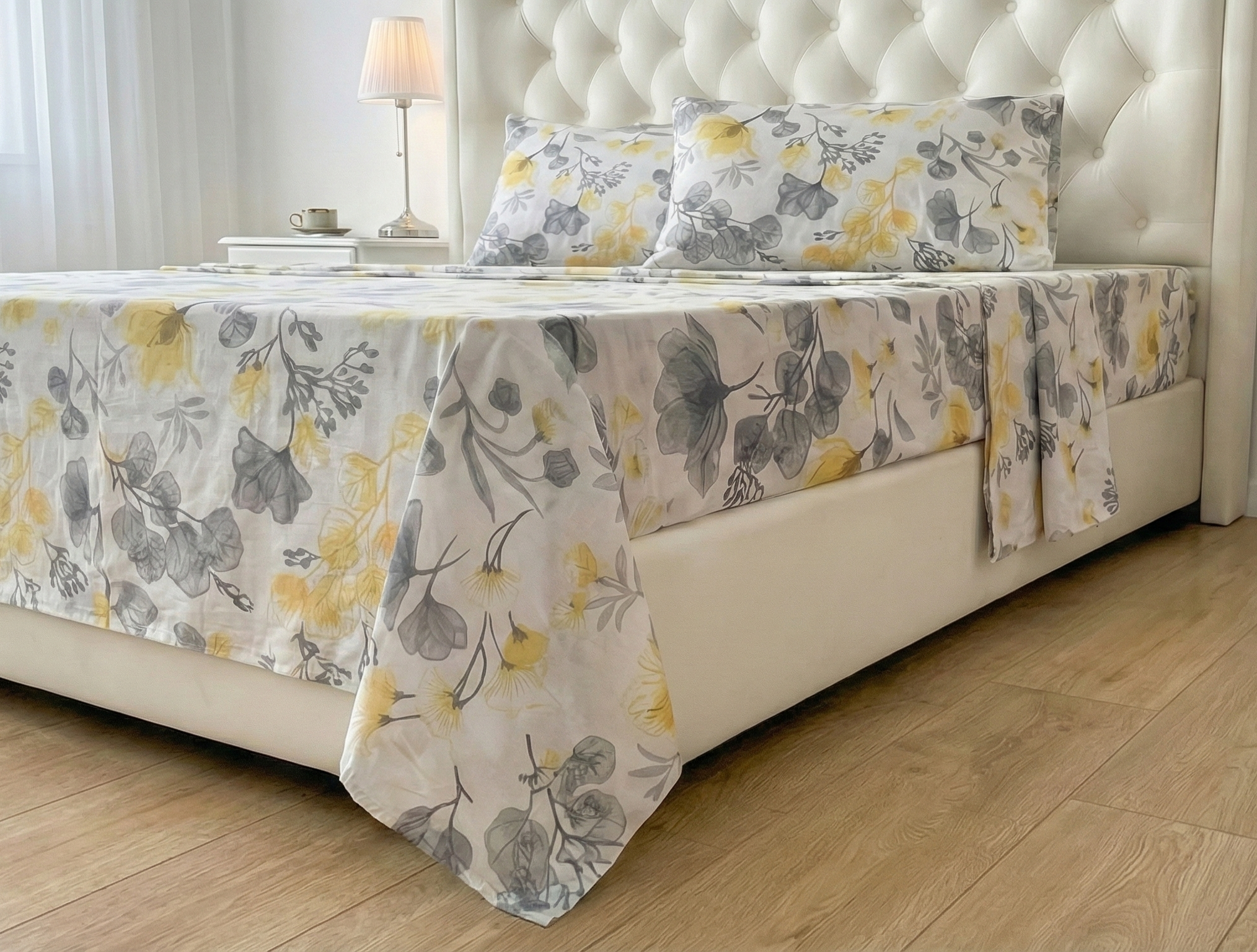 Soft Flora Bed sheets - 5 pieces