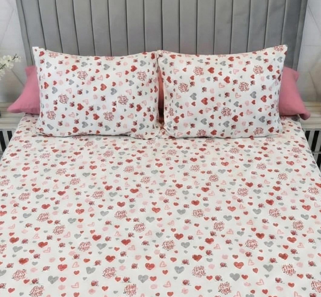 Love Night Bed sheets - 5 pieces