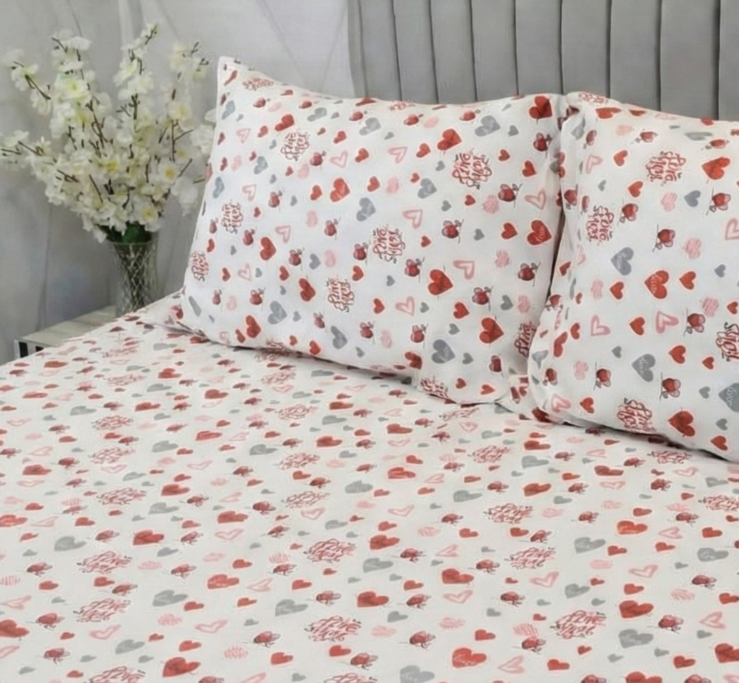 Love Night Bed sheets - 5 pieces