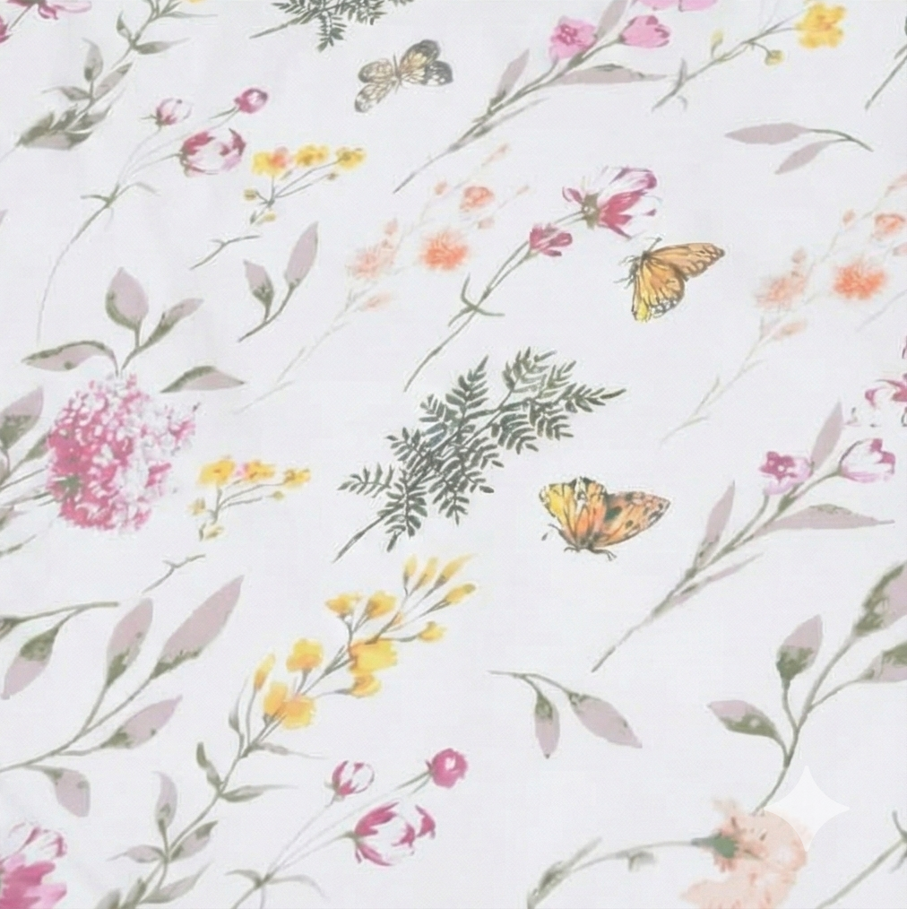 Butterfly Bed sheets - 5 pieces