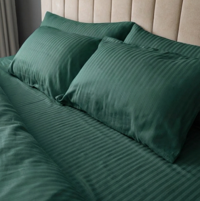 Premium Stripe Bed sheets - 5 pieces - 10 colors