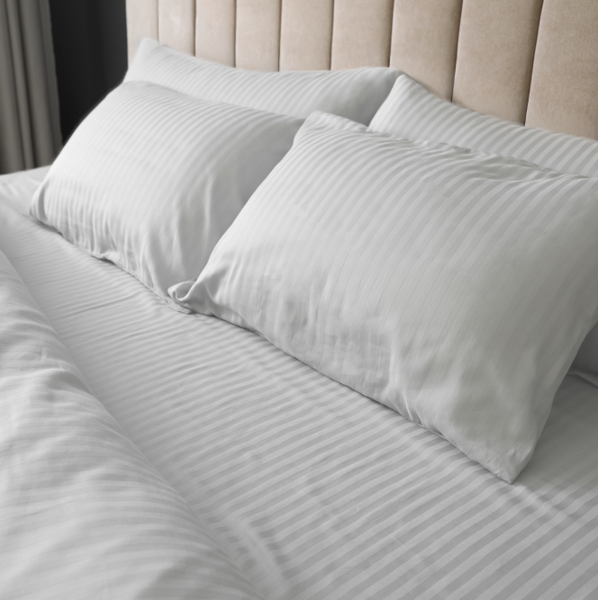 Premium Stipe Bed sheets - 5 pieces - 7 colors