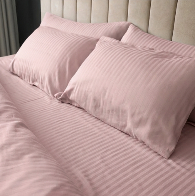 Premium Stripe Bed sheets - 5 pieces - 10 colors