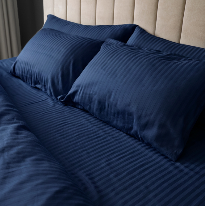 Premium Stripe Bed sheets - 5 pieces - 10 colors