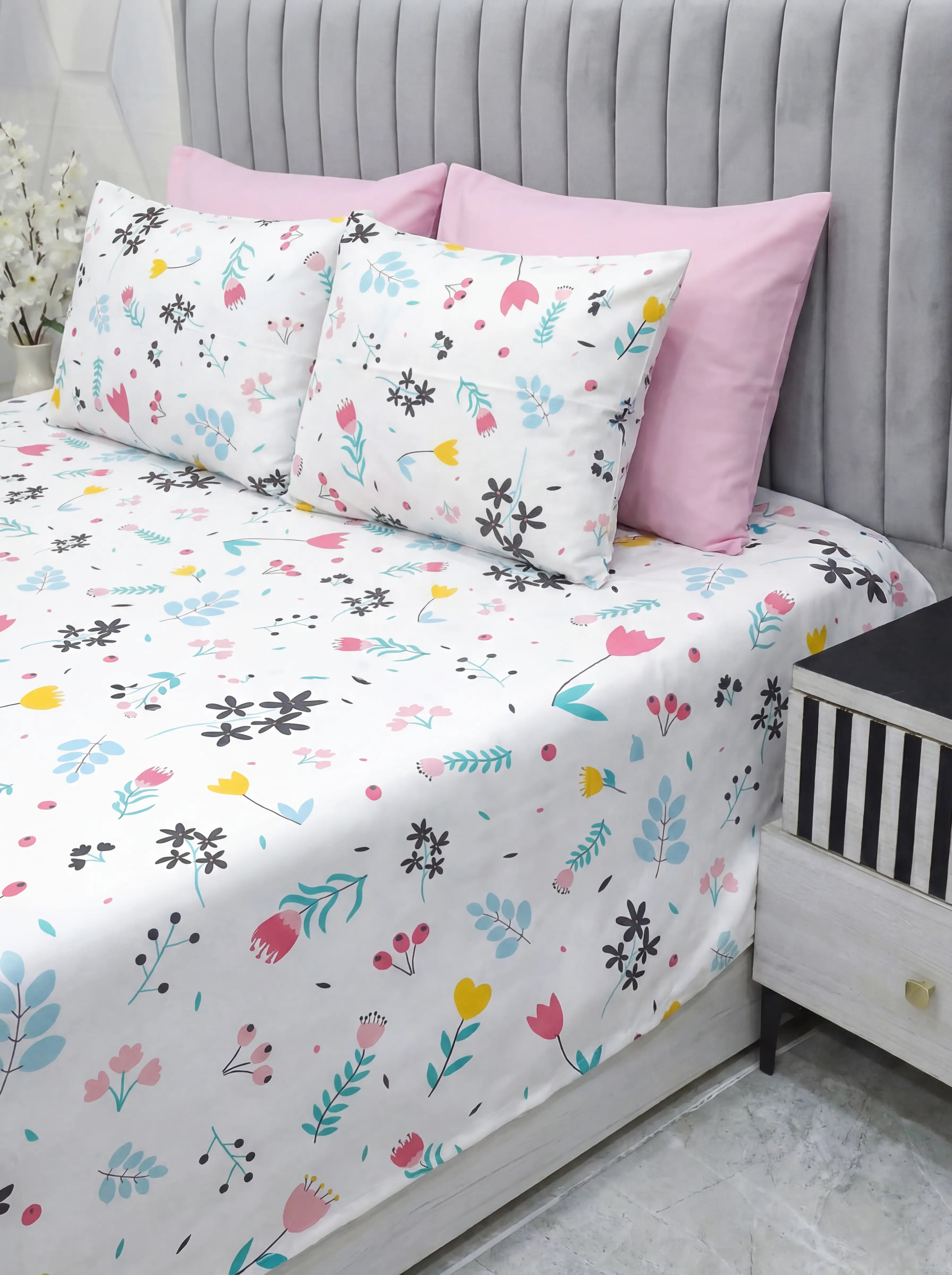 Spring Bed sheets - 5 pieces
